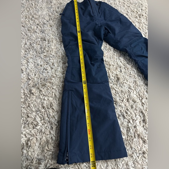 Lands End Girls Navy Blue Snow Pants Sz 12 - Picture 9 of 11